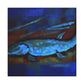 Pike Fish Expressionism - Canvas