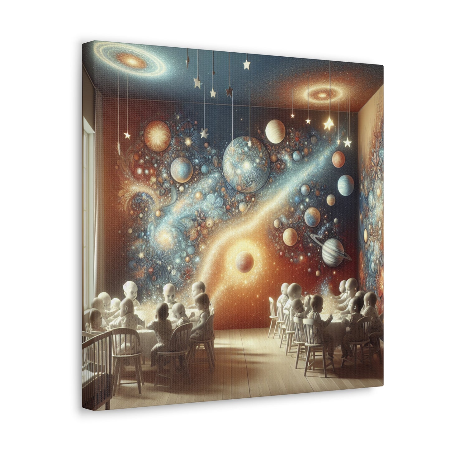 Cosmic Dreamscape Journey - Canvas