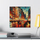 Vibrant Urban Stages - Canvas