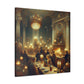 Exuberant Opulence: Midnight Revelry - Canvas