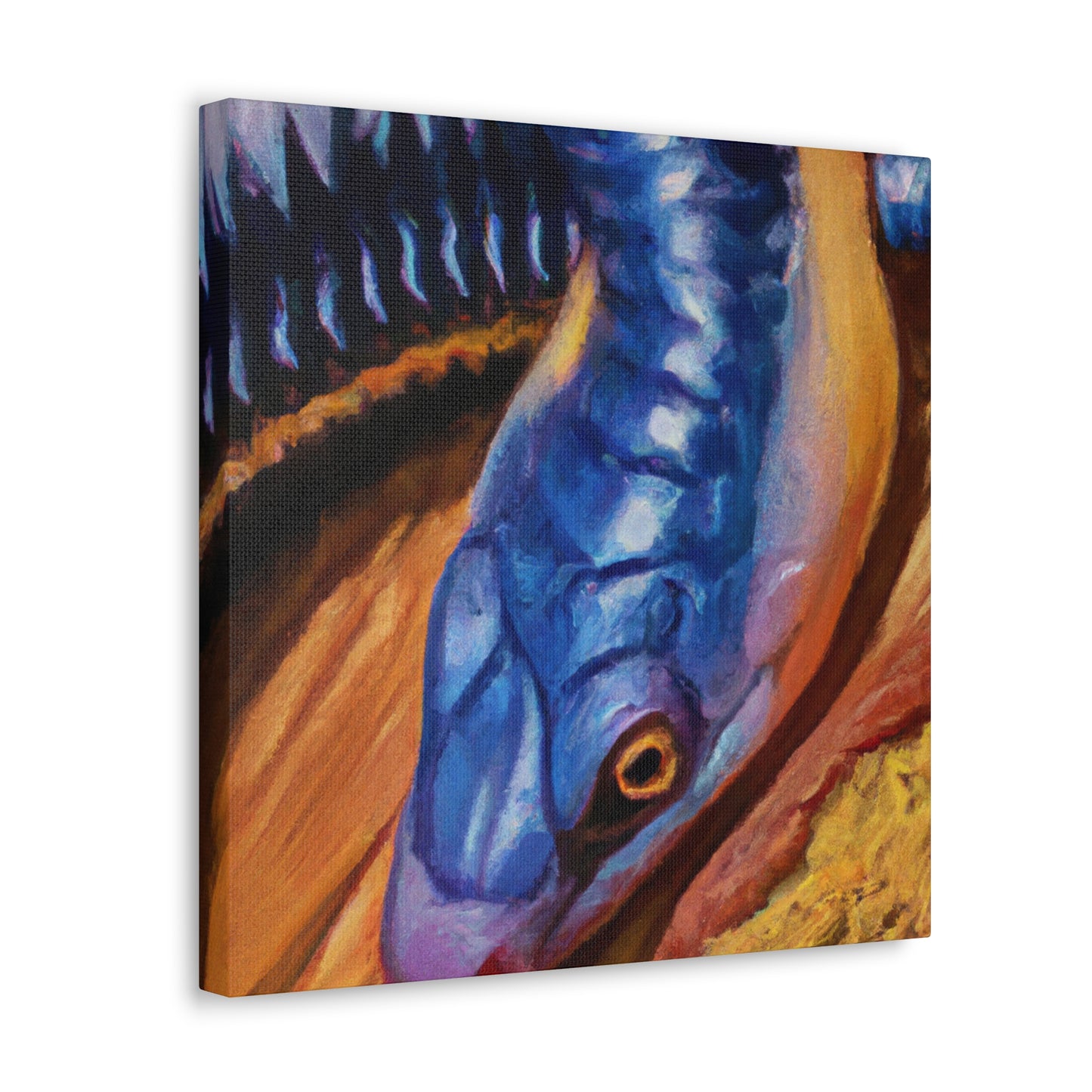 Blue Tongue Skinkess - Canvas