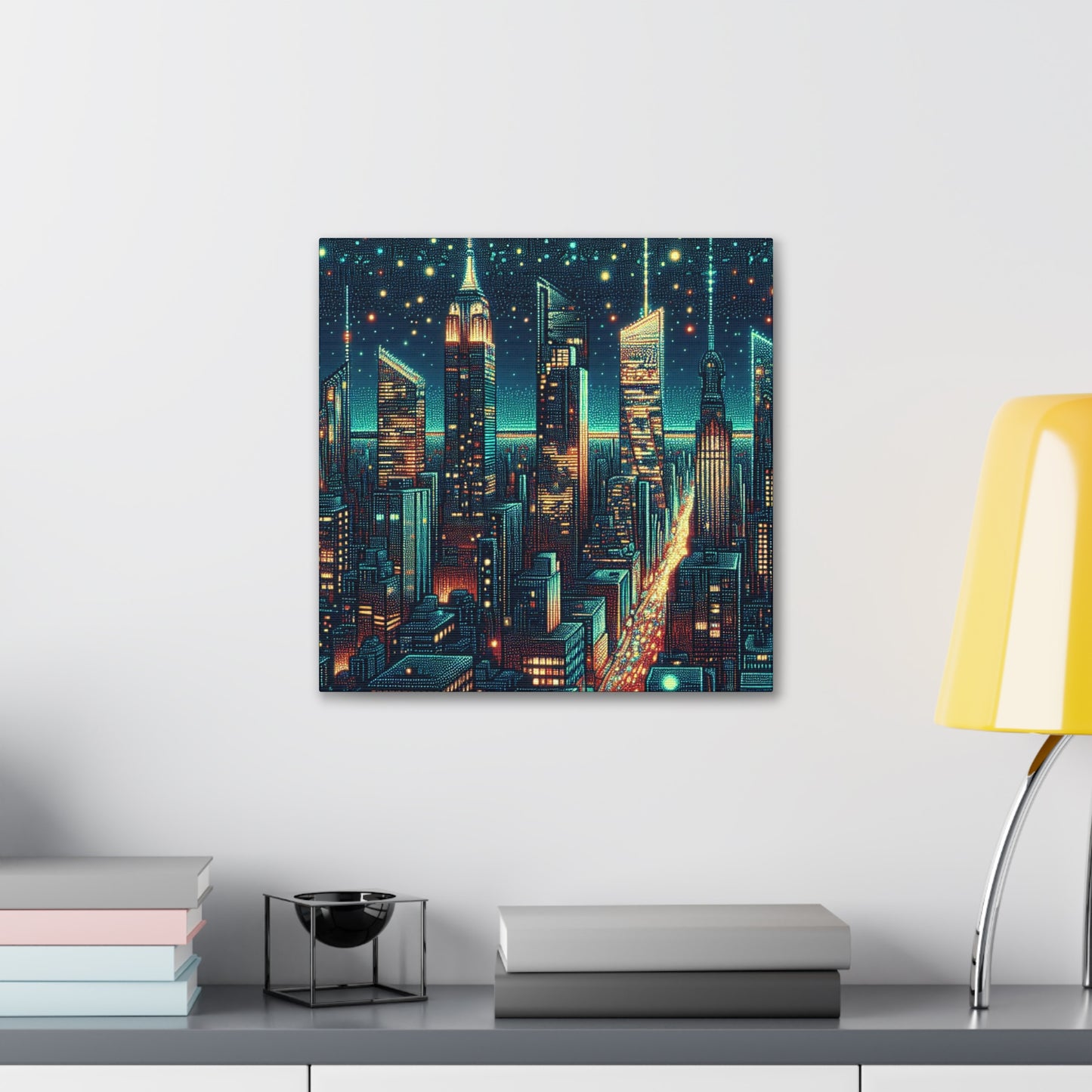 "Canvas of City Splendor" - Canvas