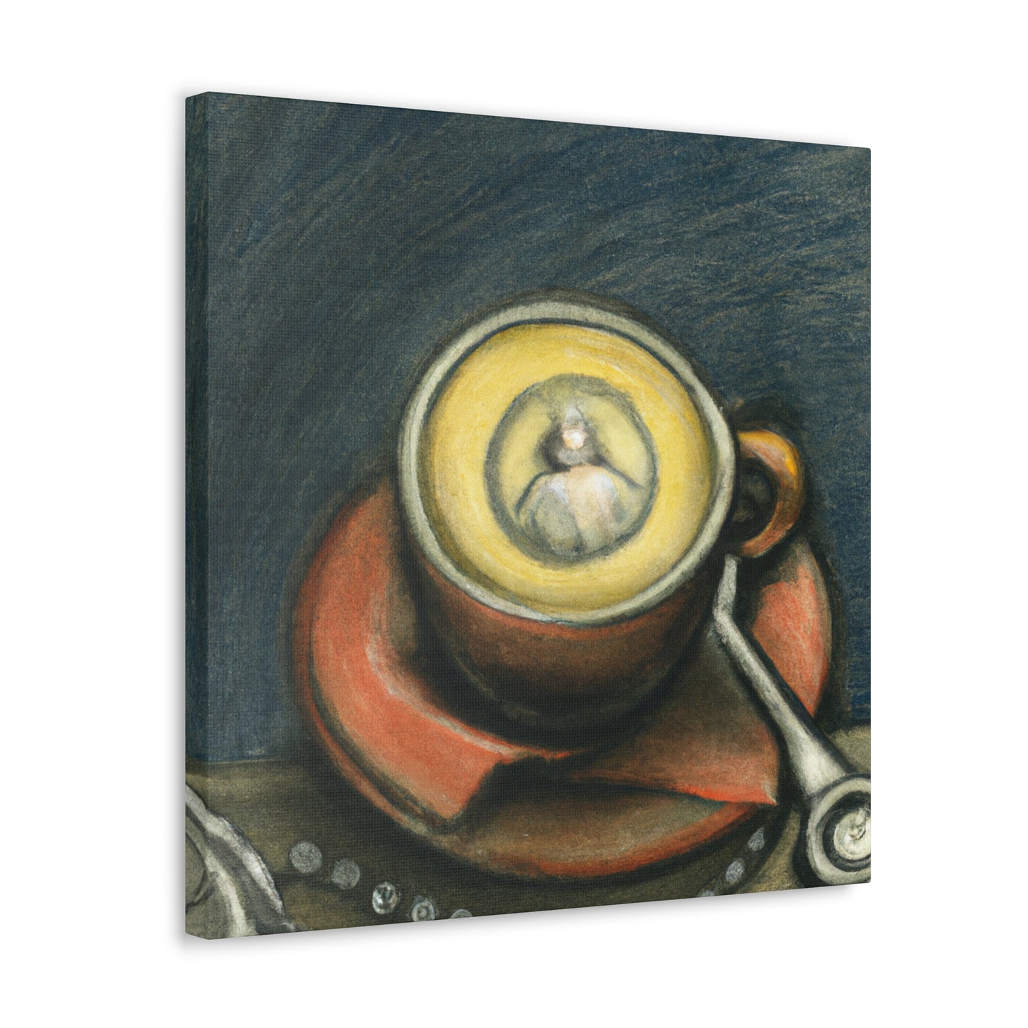 Cappuchino in Steampunk - Canvas