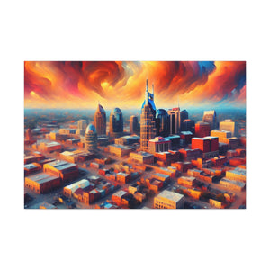 "Nashville's Dreamscape Enigma" - Canvas