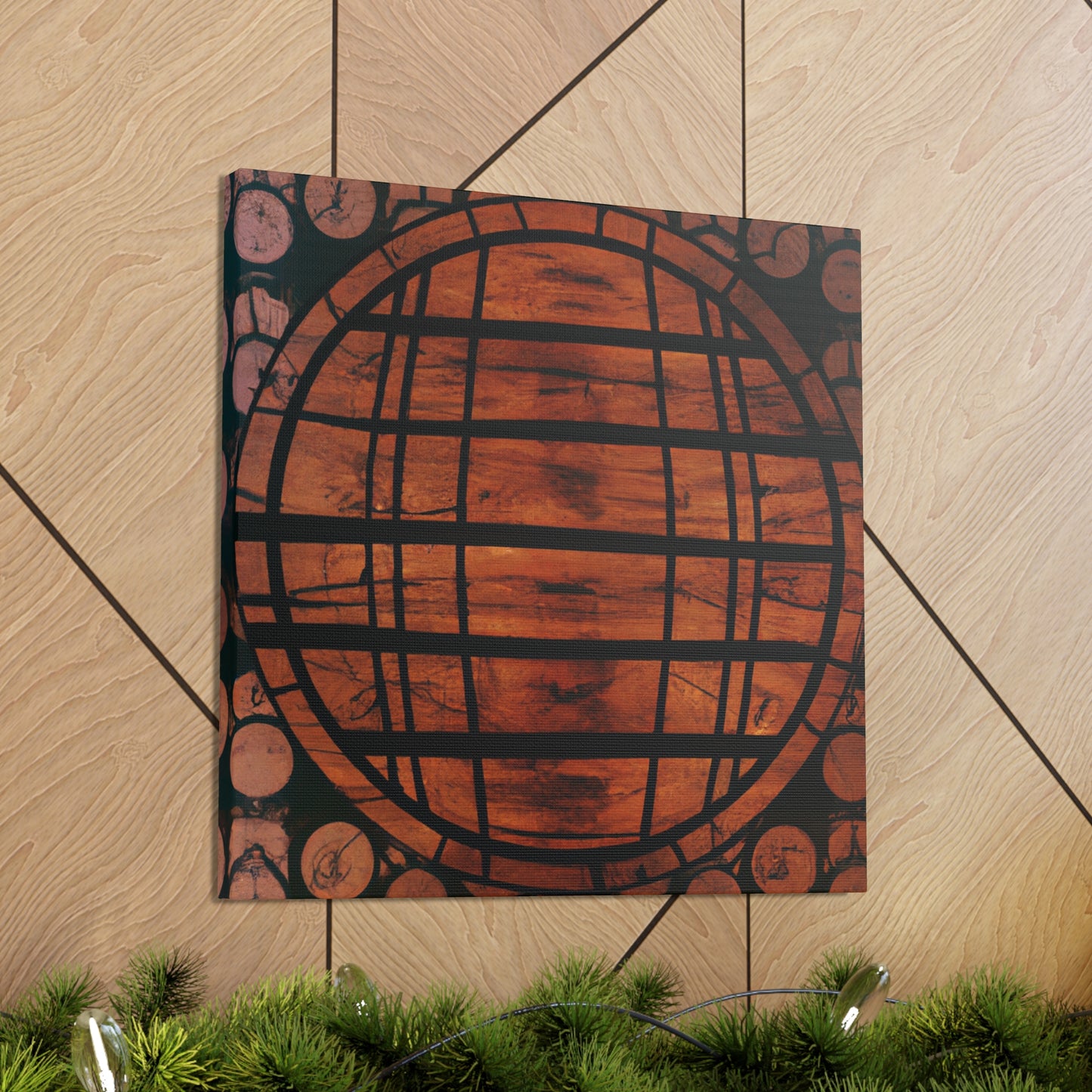 "Whiskey In A Cask" - Canvas