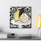 Lemon Floating Eden - Canvas