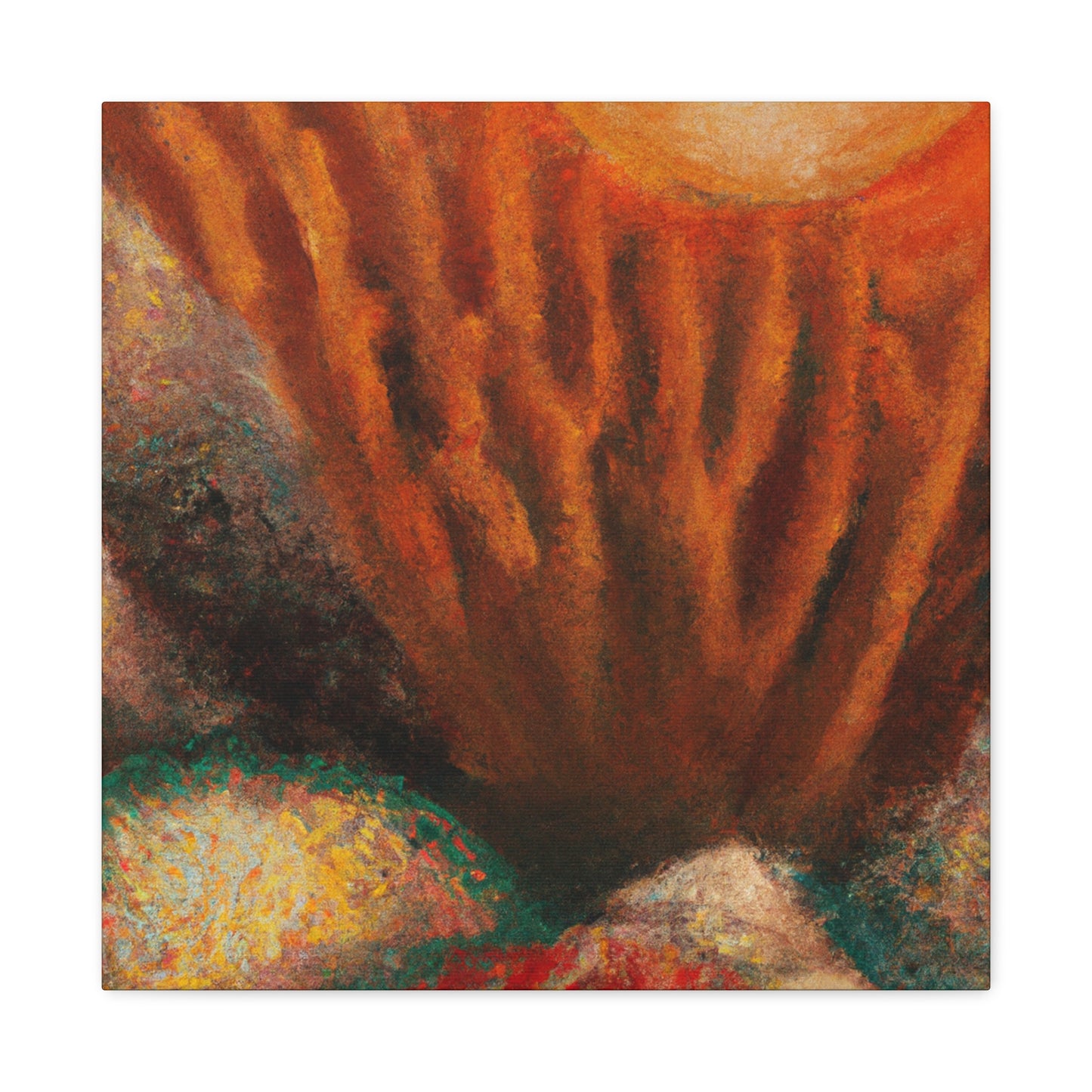 "Reef at Dusk Impression" - Canvas