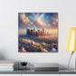 "City of Angels Resplendent" - Canvas