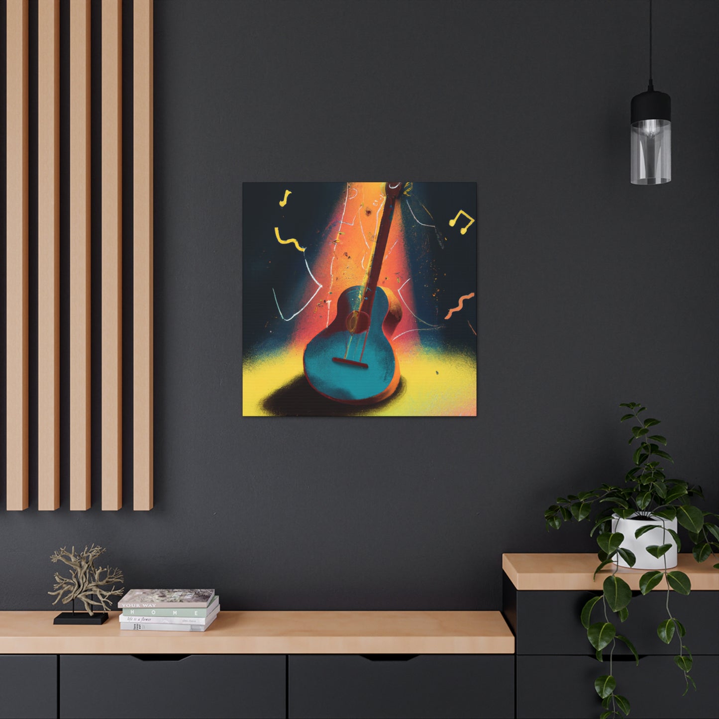 "Ring of Melody Strum" - Canvas