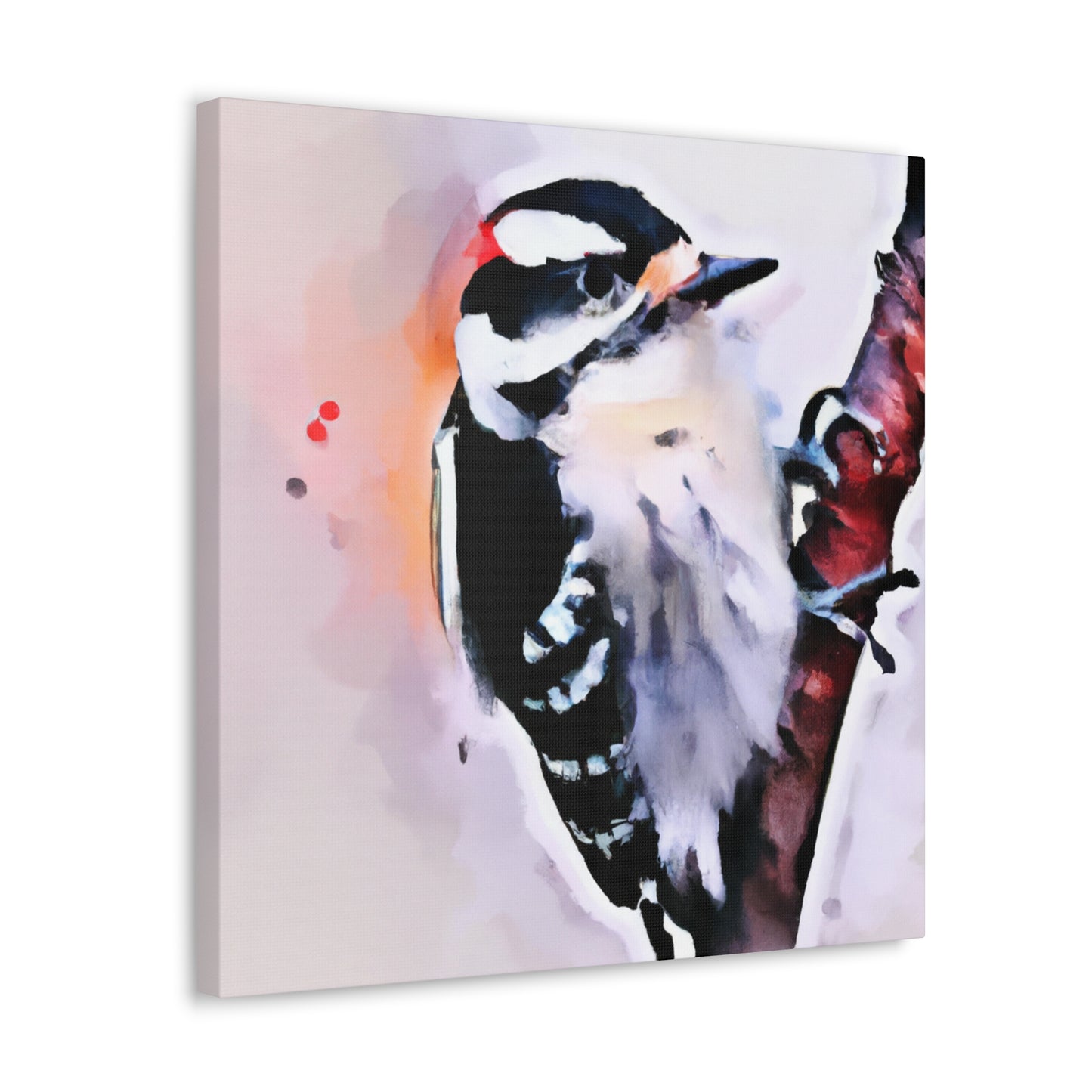 Downy Woodpecker Dream - Canvas