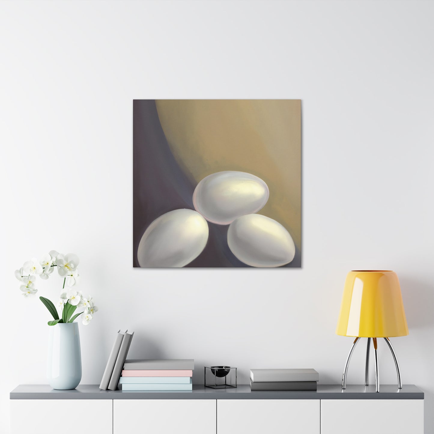 "Eggs in Flight' - Canvas