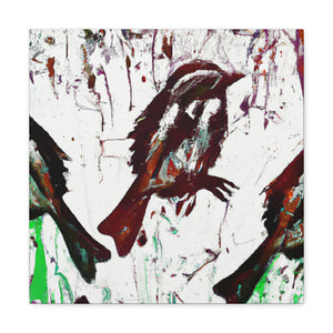 "Song Sparrow Serenade" - Canvas