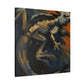 "Lizard Dance of Abstraction" - Canvas