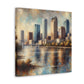 "Sunlit Serenity of Tampa" - Canvas