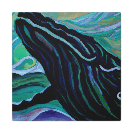 Humpback Whale DecoReflection - Canvas