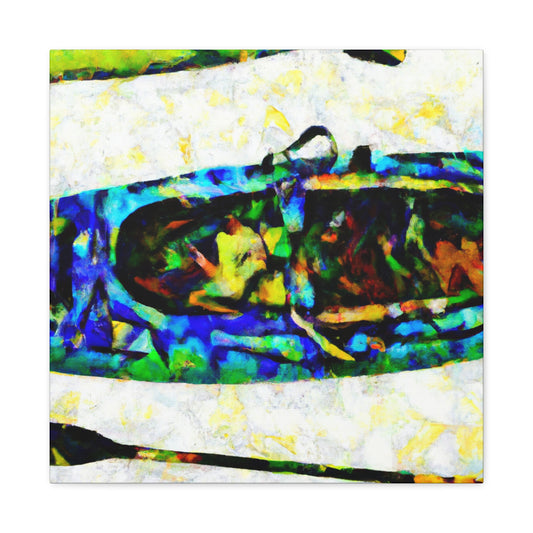 Kayak in Abstraction - Canvas