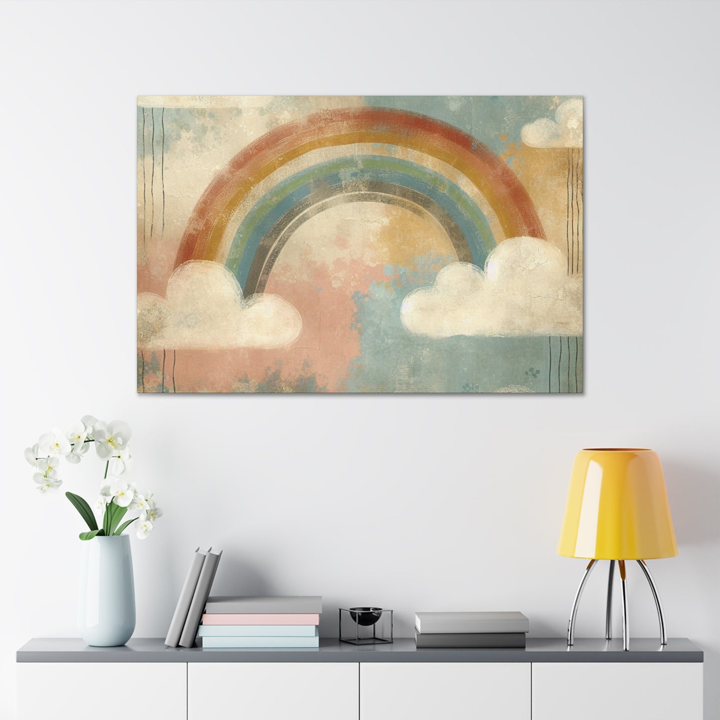 Dreamy Skiescape Serenity - Canvas