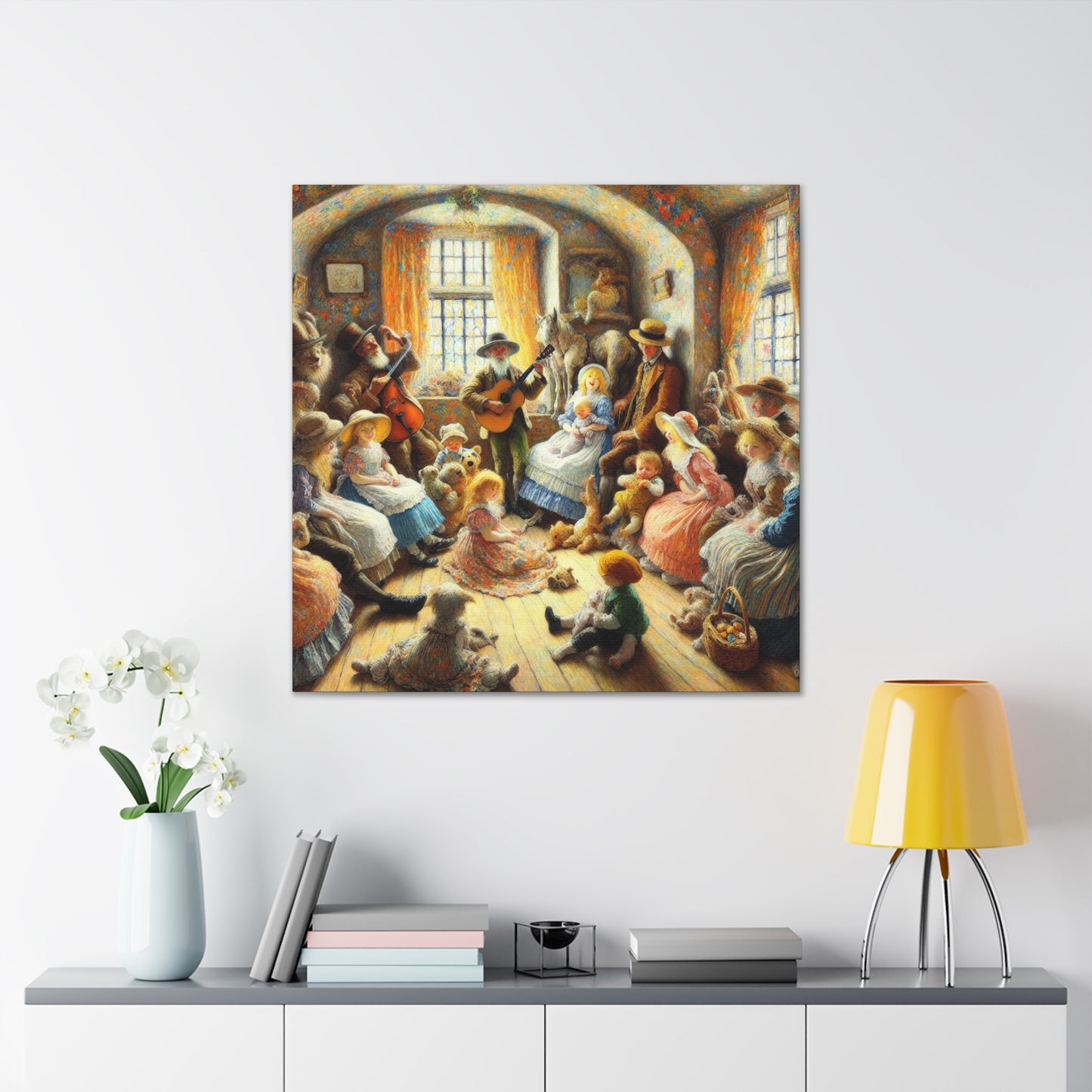 Whimsical Rhyme Revelry - Canvas