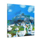 Geese in Flight Dreaming - Canvas