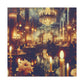 Whispered Revelry: Baroque Enclaves - Canvas