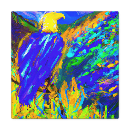 Bold Eagle Impressionism - Canvas