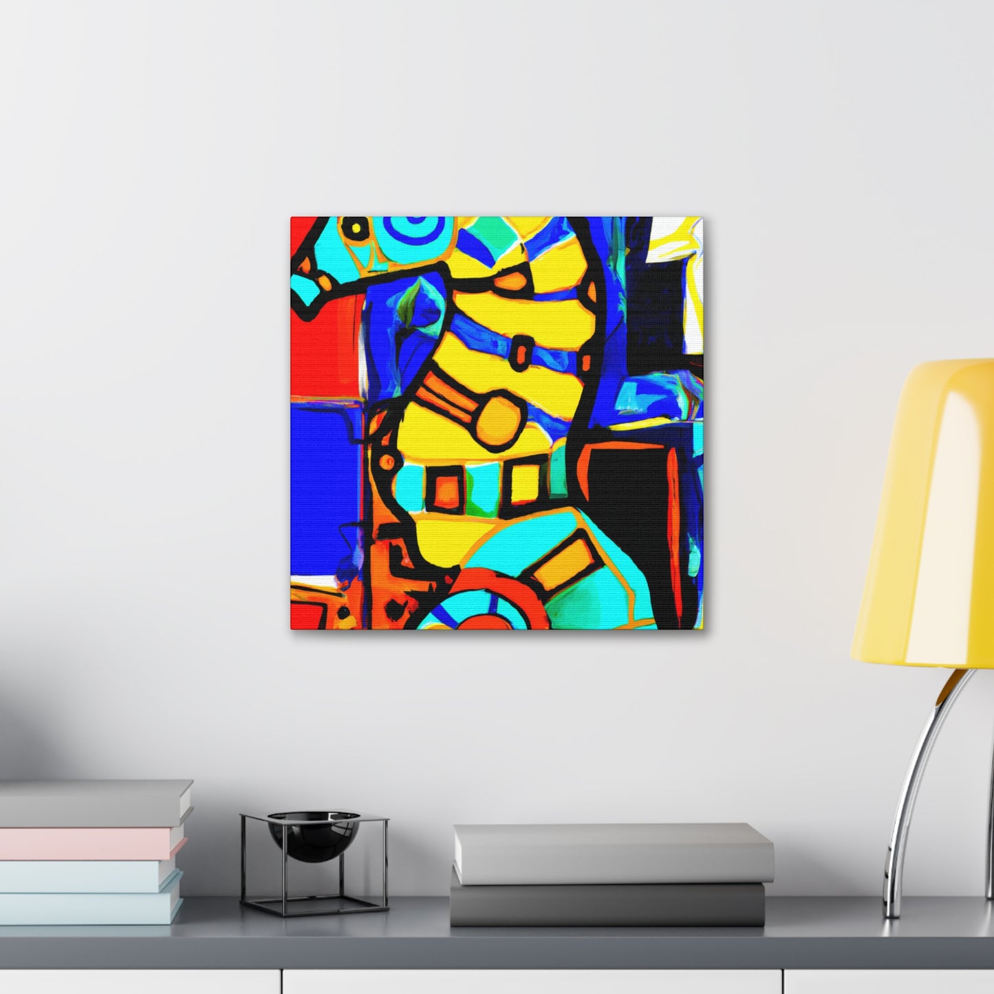 "Seahorse in the Sea" - Canvas