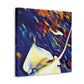 Stingray in Abstraction - Canvas