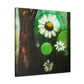 Daisy in Pristine Bloom - Canvas