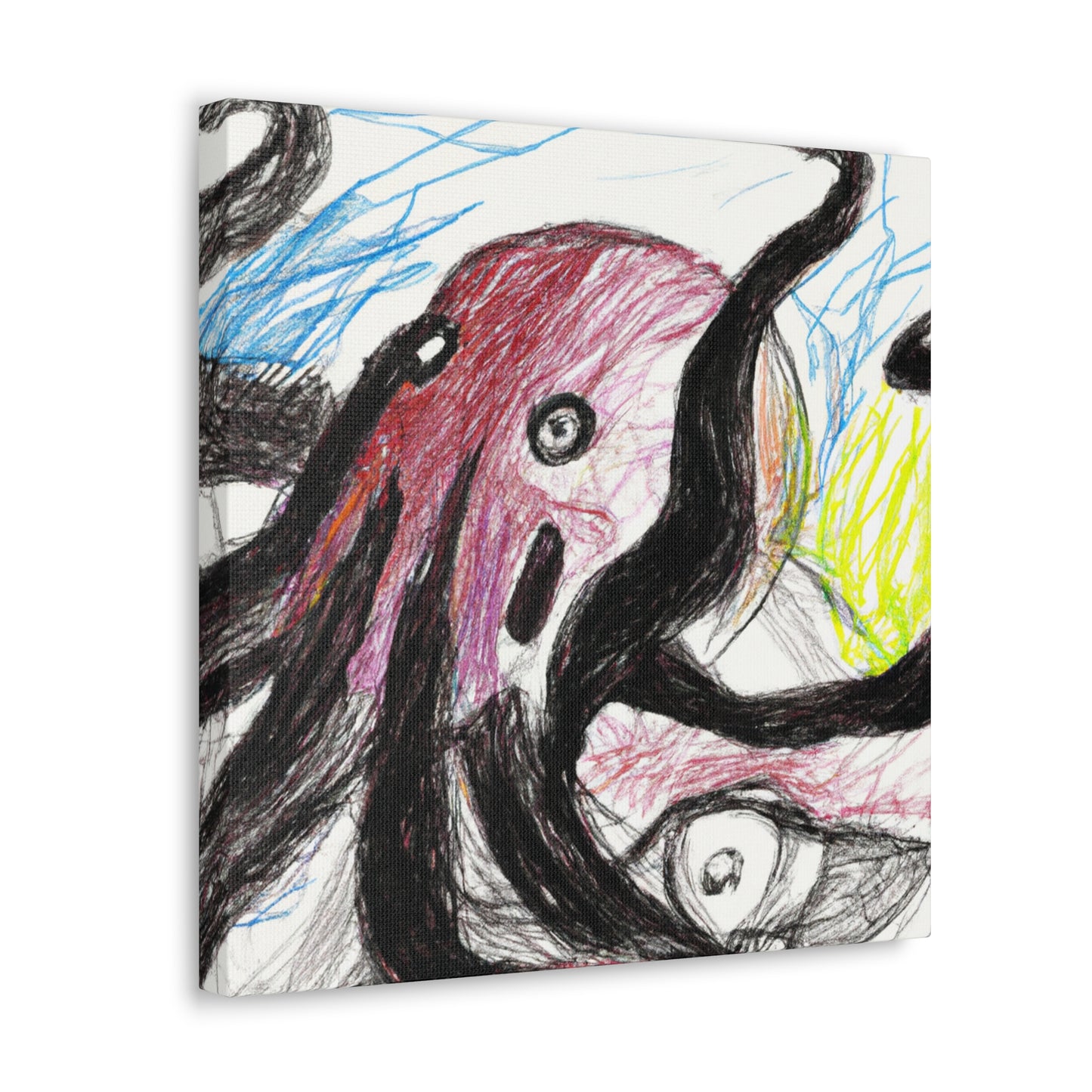 Octopus Abstractionism - Canvas