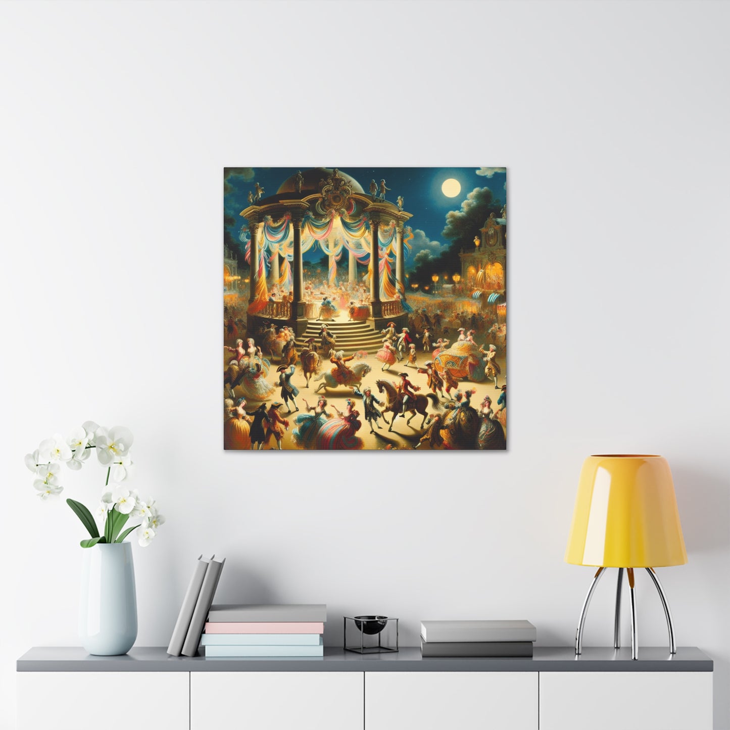 "Joyful Summer Revelry" - Canvas