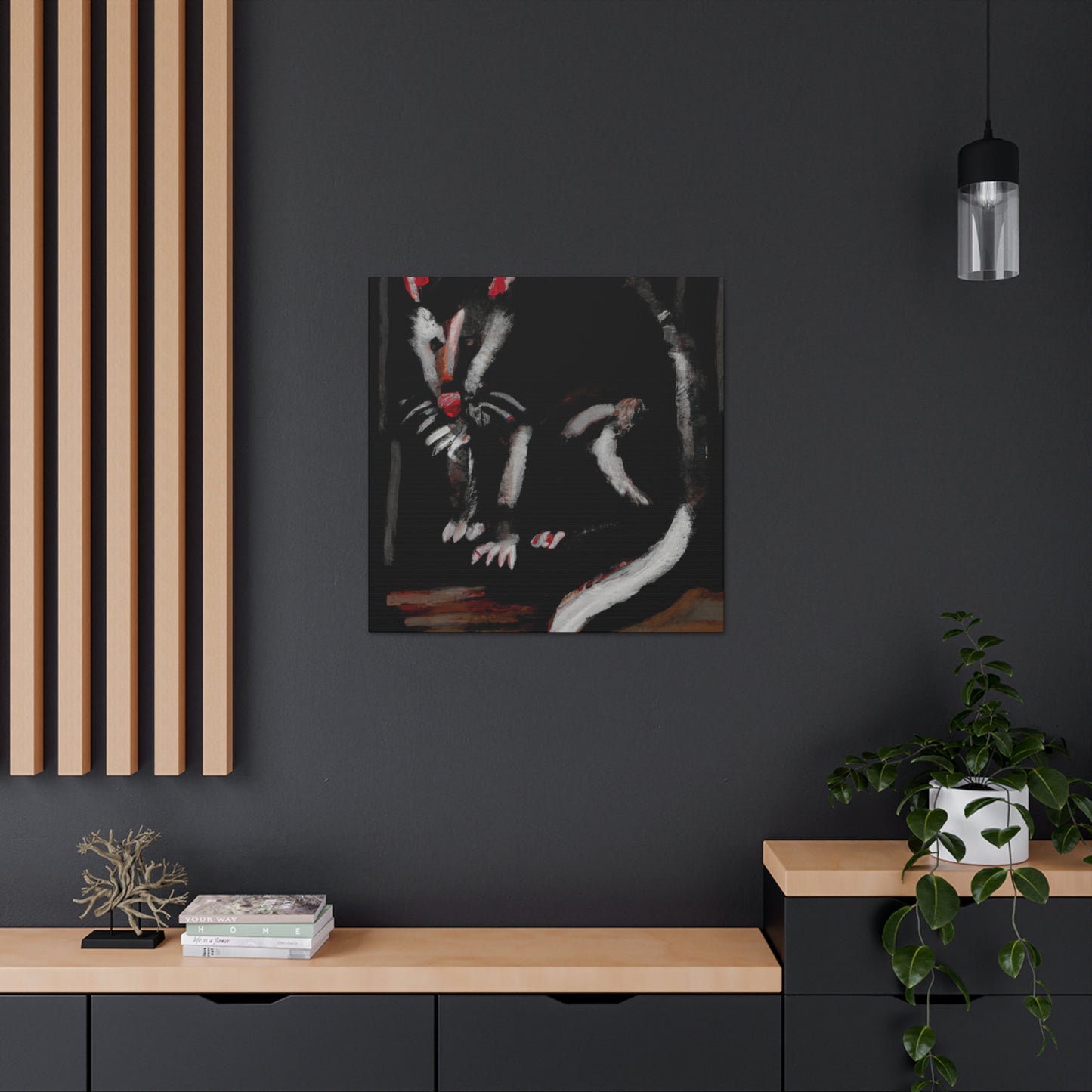 Tasmanian Devil Expressionism - Canvas