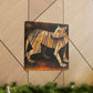 Roaring Tasmanian Tiger - Canvas