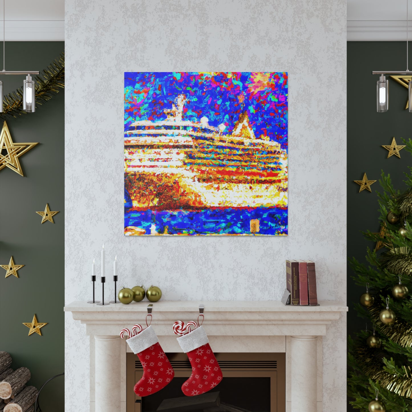 Cruise Ship Odyssey - Canvas