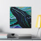 Humpback Whale DecoReflection - Canvas