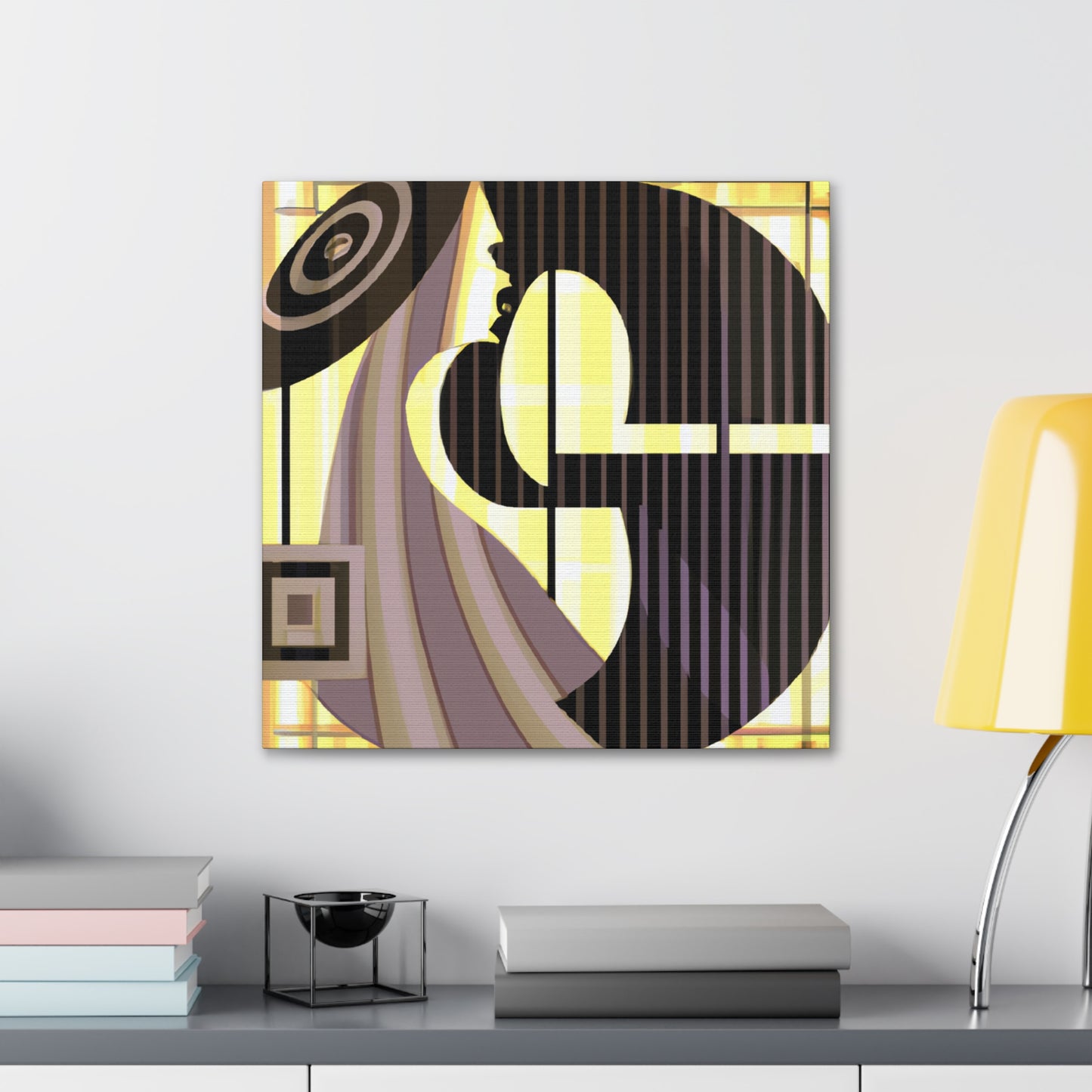 "Twilight's Sublime Deco" - Canvas