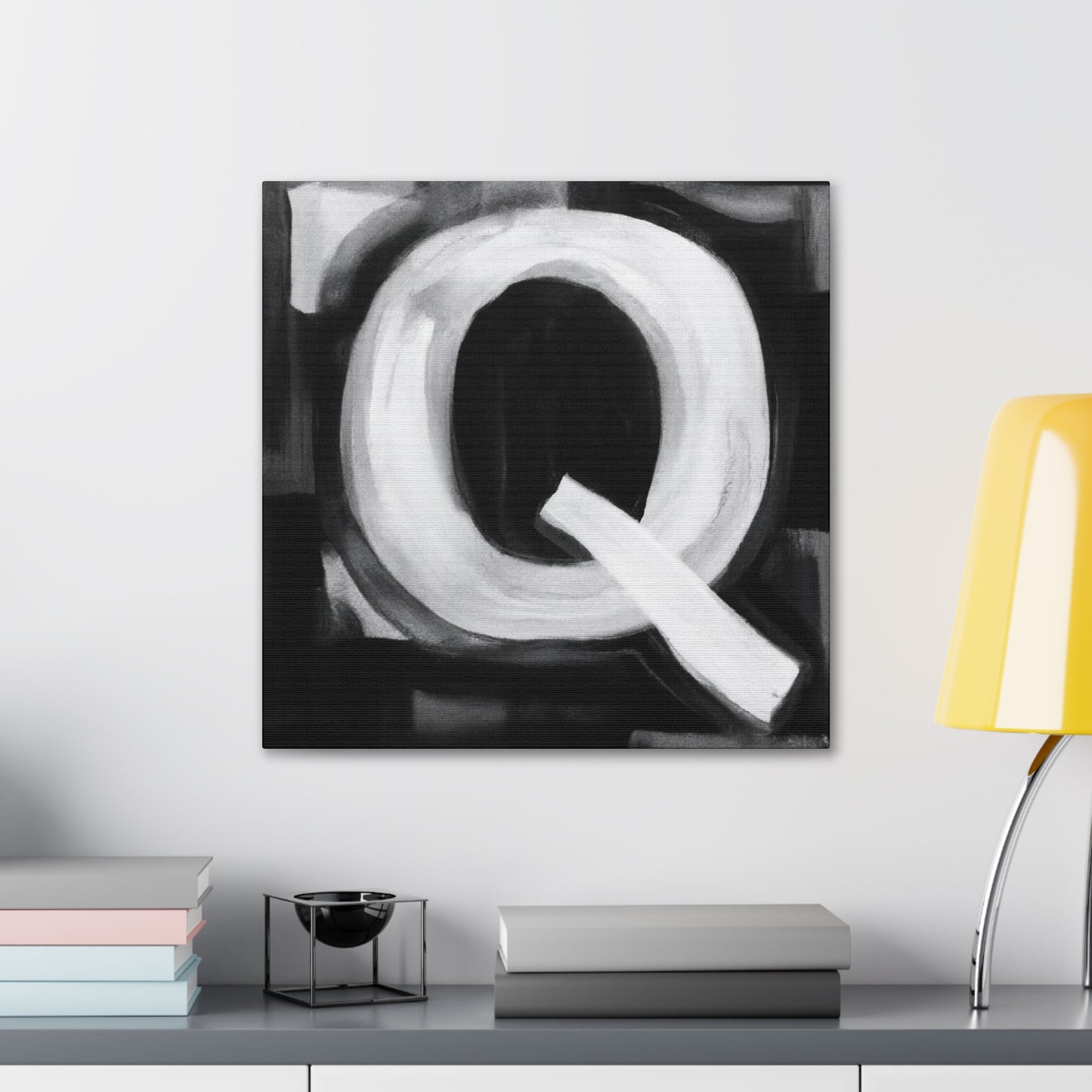 "Q's Dynamic Reflection" - Canvas