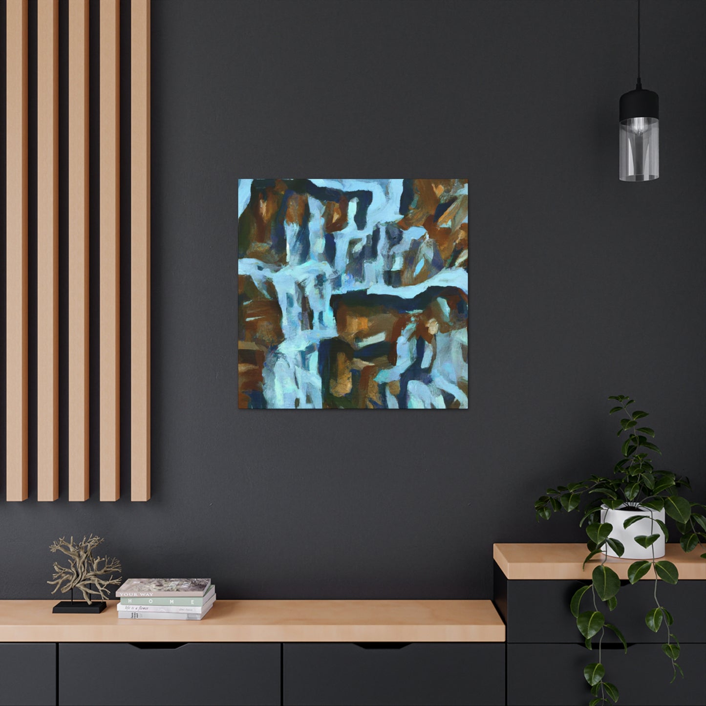 Waterfall in Splendor - Canvas