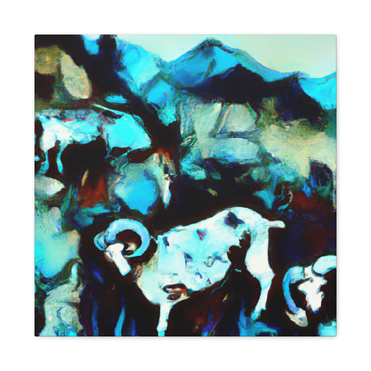 "Herd of Horned Majesty" - Canvas