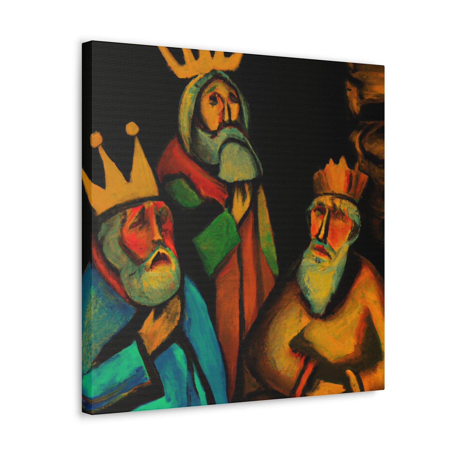 Wise Men Adoration. - Canvas