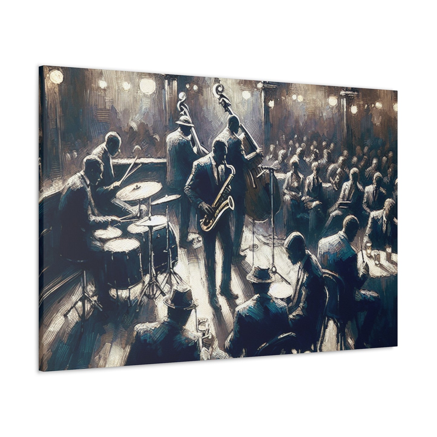 Jazz Night Revelations - Canvas