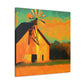 Windmill's Majestic Dance - Canvas