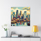 "Mosaic Minneapolis Splendor" - Canvas