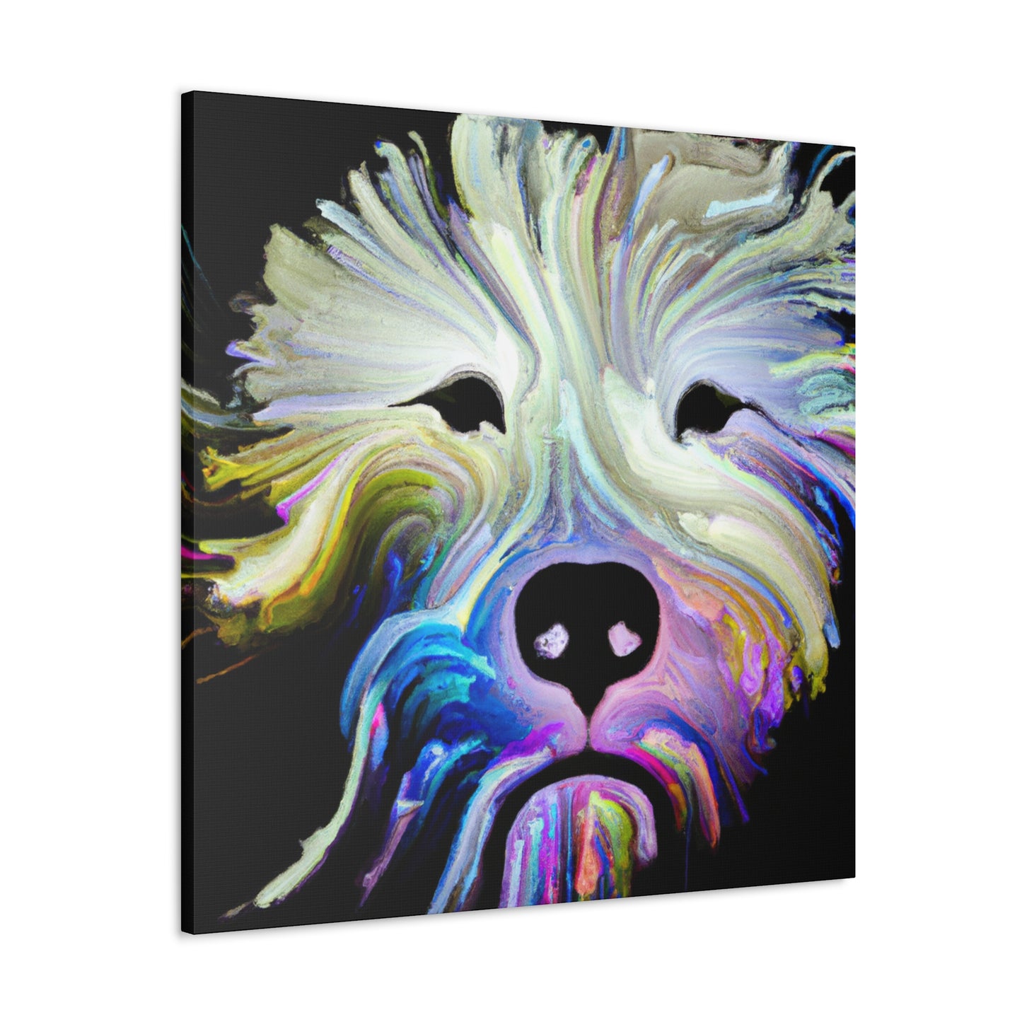 "Proud Pyrenees Portrait" - Canvas