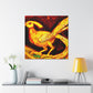 Golden Pheasant Dreaming - Canvas