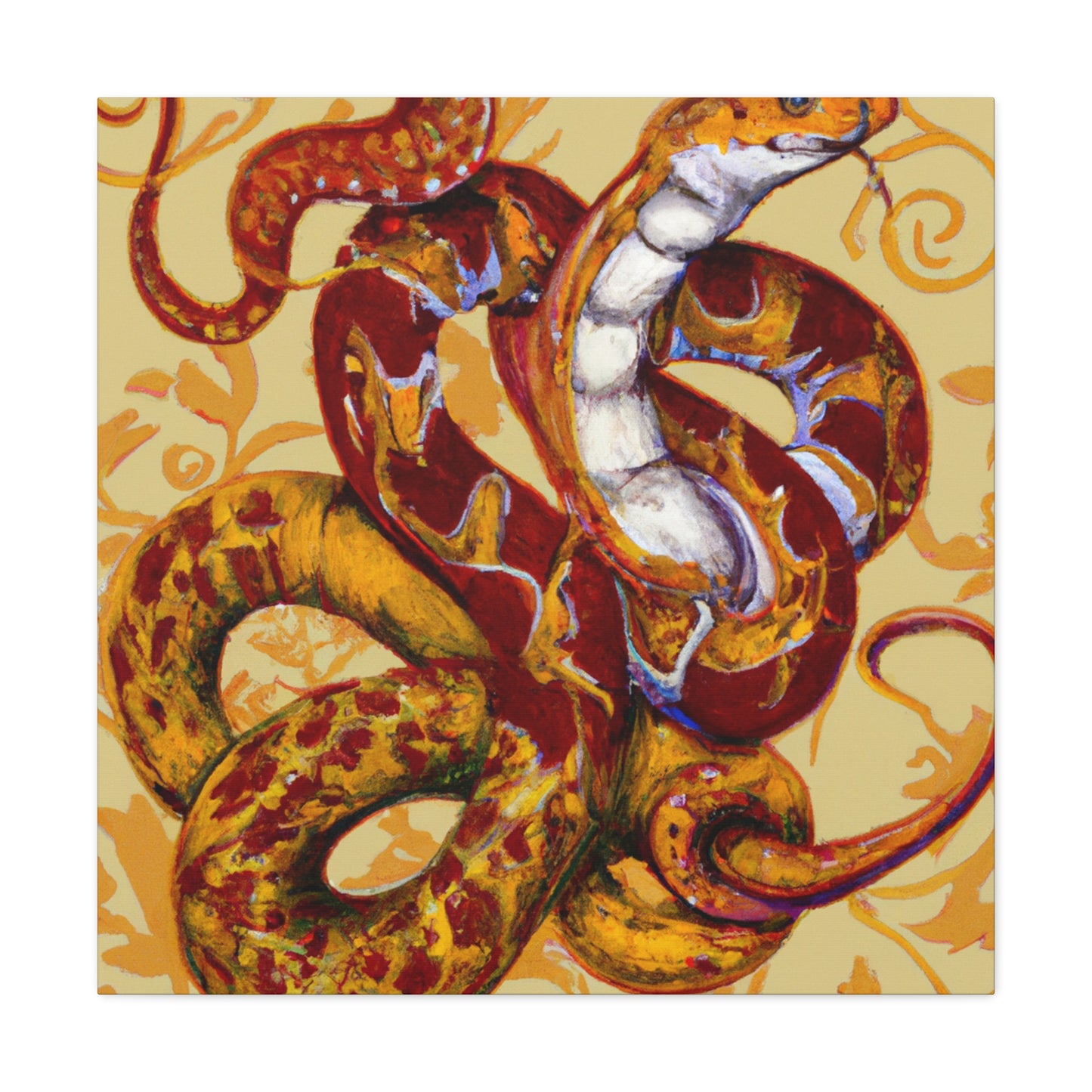 Corn Snake Splendor - Canvas