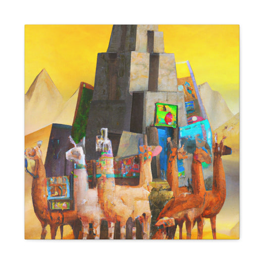 Llama in Surreality - Canvas