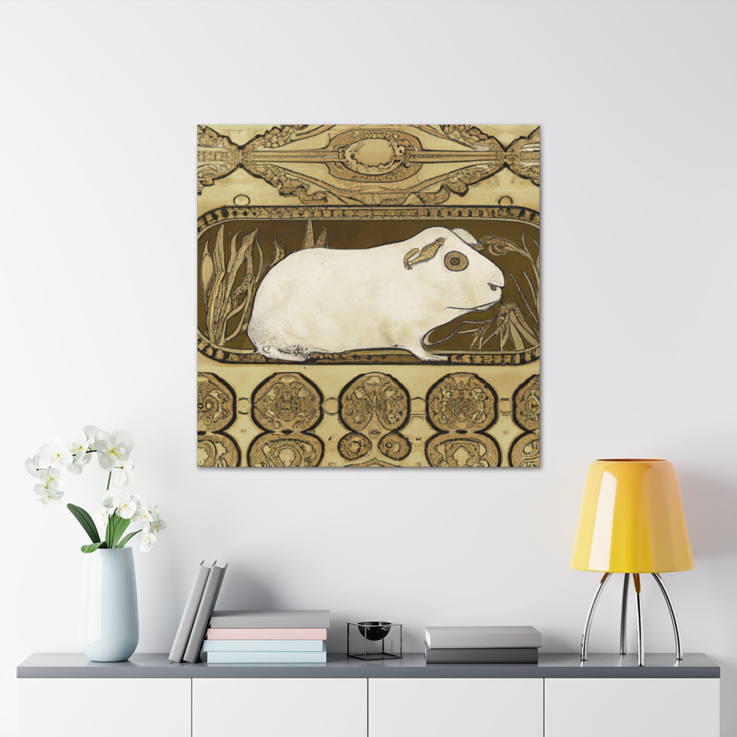 "Guinea Pig Retreats". - Canvas