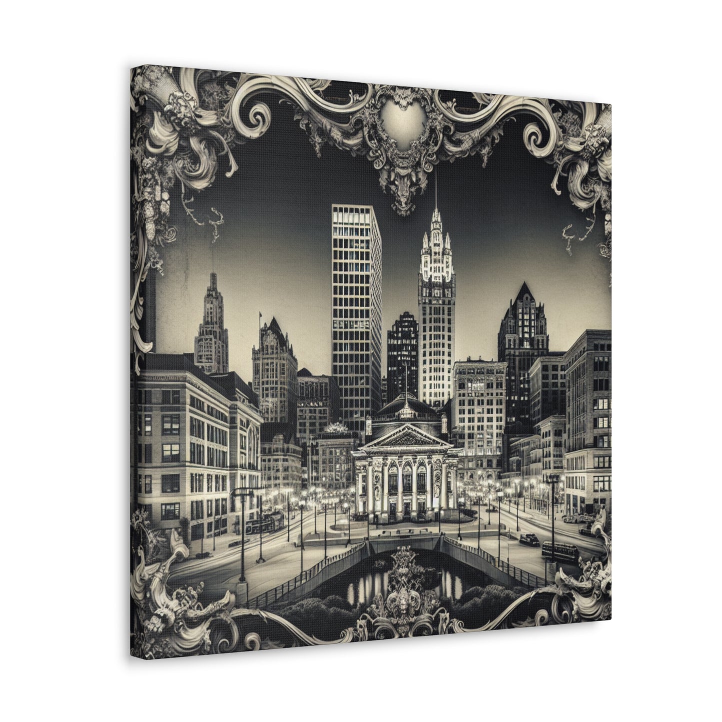 "Enchanting Milwaukee Serenade" - Canvas