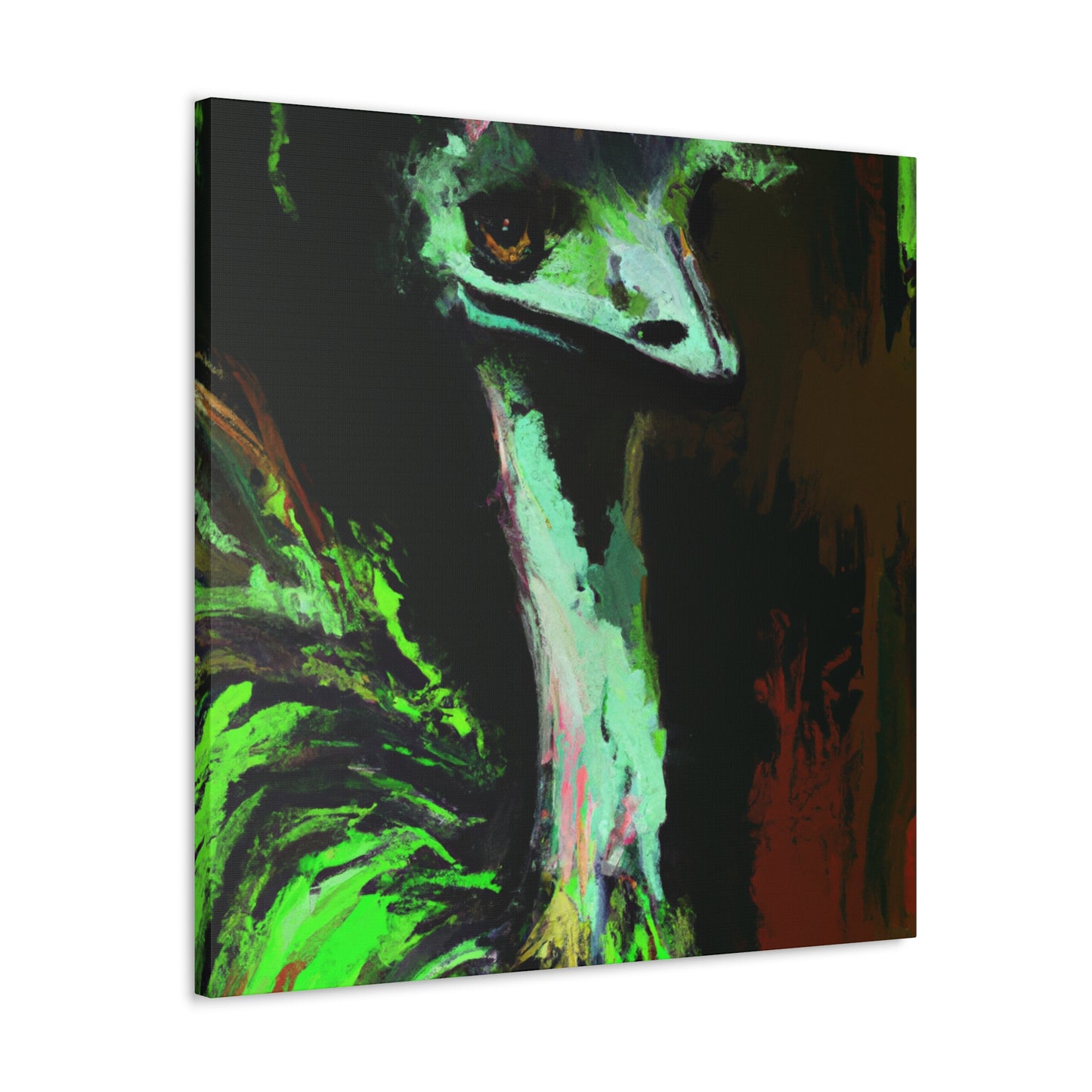 "Emu on the Plains" - Canvas