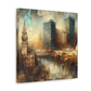 "Steam City Mirage Majesty" - Canvas